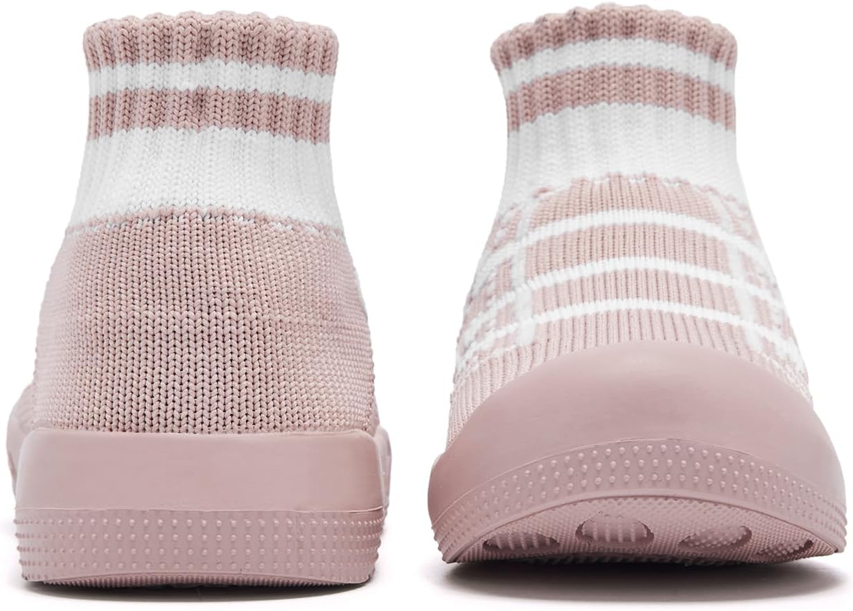 Engtoy Baby Shoes & Socks - Non-Slip Breathable Slippers with Soft Rubber Sole - Baby Boys & Girls Slip On Sneakers