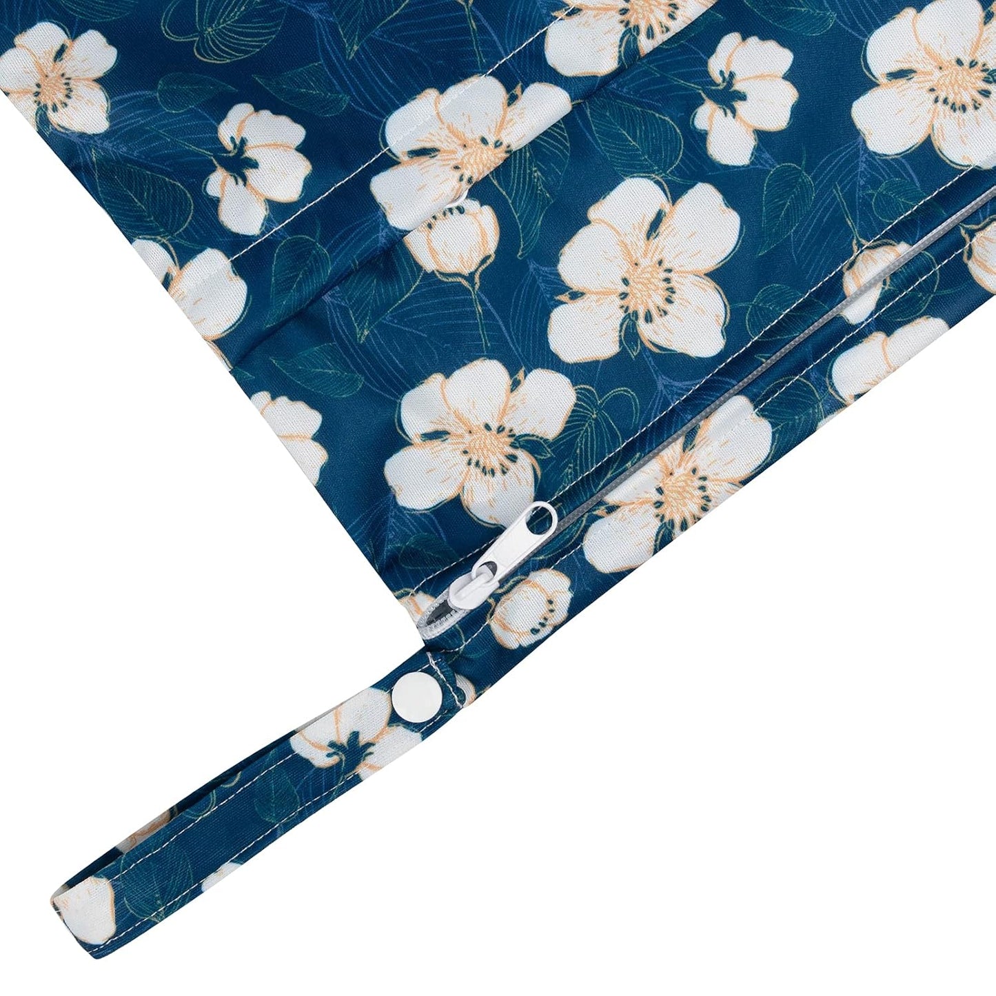 babygoal Wet Dry Bags for Baby Cloth Diapers, Washable Travel Bags, Beach, Pool, Gym Bag for Swimsuits & Wet Clothes with Two Zippered Pockets 4 Pack, 4LN14