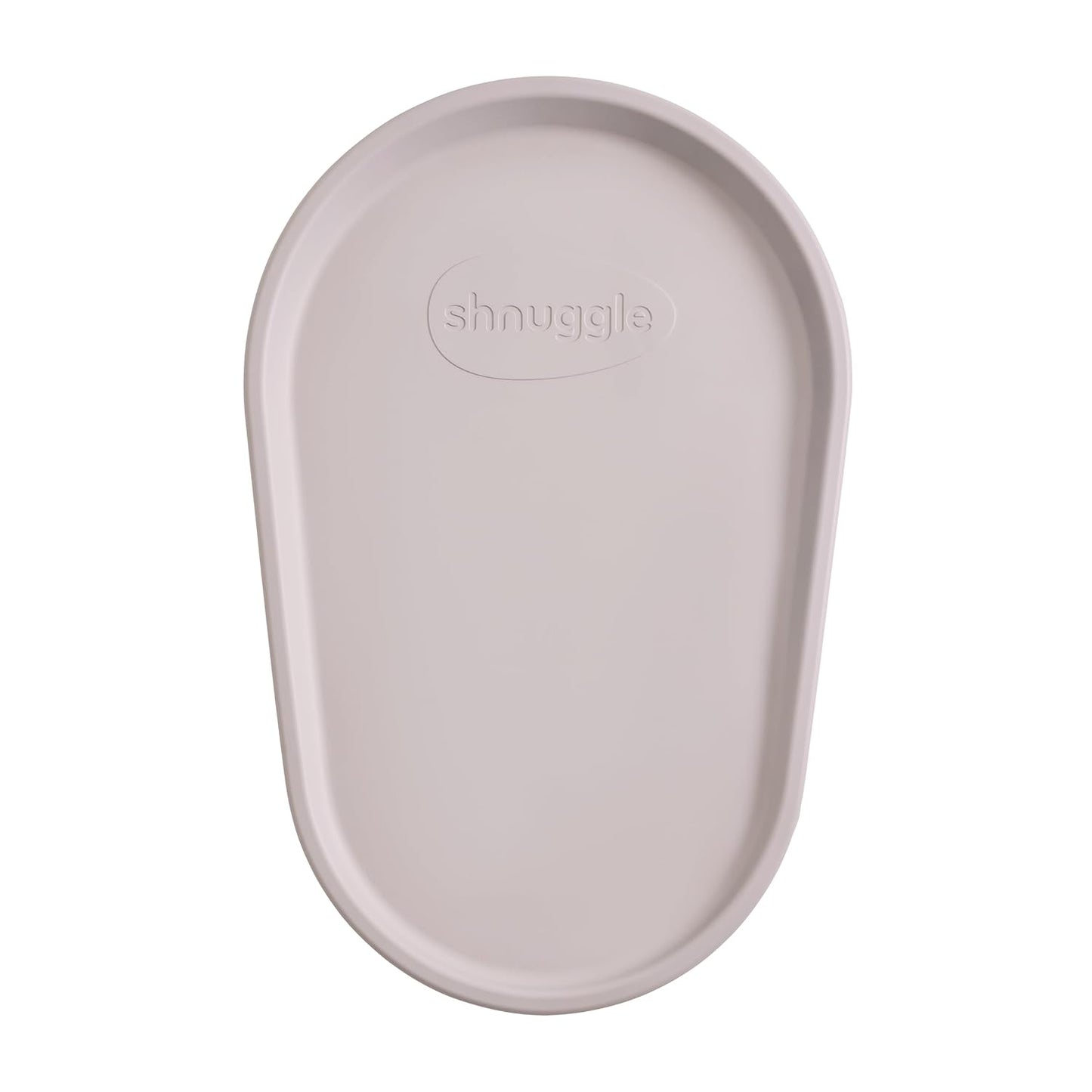 Squishy Changing Mat - Baby Changing Diaper Pad, Wipeable Easy-to-Clean Nappy Station, Warm-to-Touch Surface, Non-Slip Base, No Covers Needed - Taupe