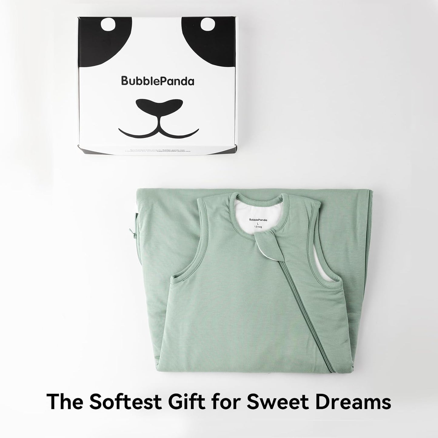 Rayon Made from Bamboo Sleep Sack 6-12 Months 1.0 Tog Ultra Soft Baby Wearable Blanket Toddler Sleeping Sack for Babies Unisex Girl Boy 2-Way Zipper Baby Sleeping Bag Breathable Lightweight Medium