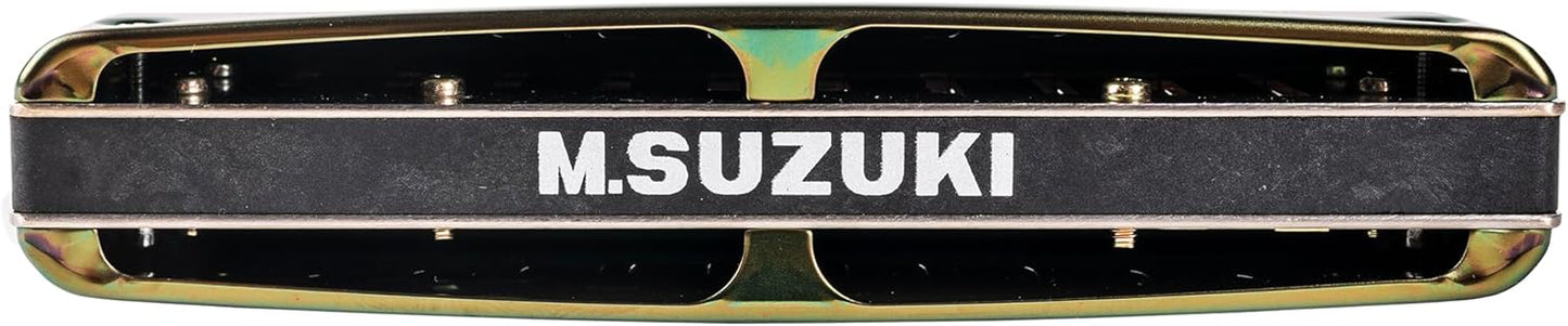 Suzuki Olive C20 10 Hole Diatonic Harmonica - Key of C