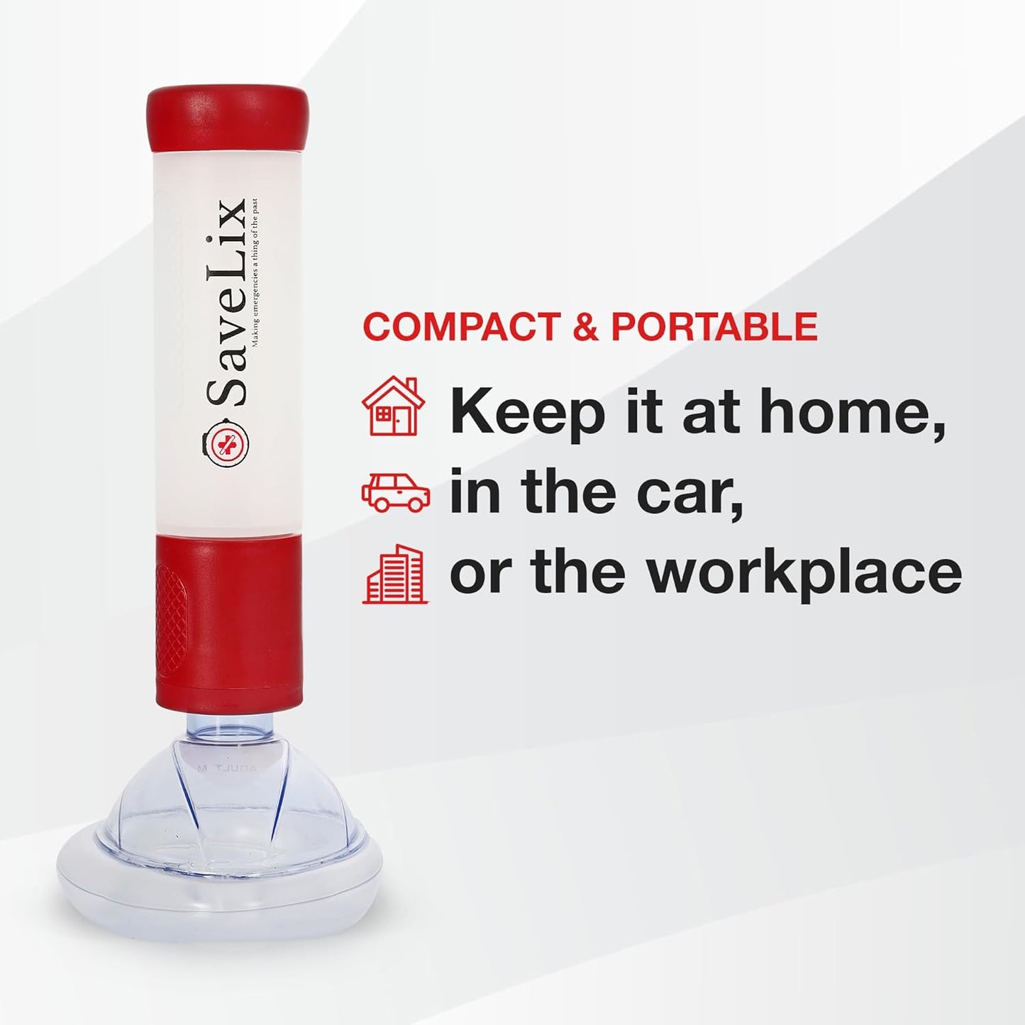 Anti-Choking Device 4 Pack – Portable Airway Suction Device & First Aid Kit for Adults & Children – Lightweight & Compact Emergency Solution for Home, Car & Travel