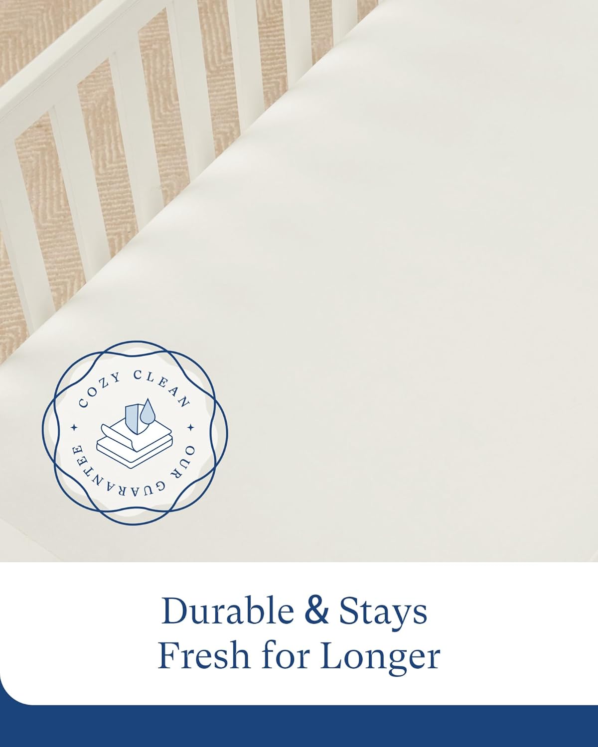 Supersoft Fitted Bassinet Sheets, Premium Bamboo Viscose Cradle Sheets, Streachy Hypoallergenic Breathable Moses Basket Oval Rectangle Pad/Mattress Universal Fit for Halo, Dream on Me, 2-Pack