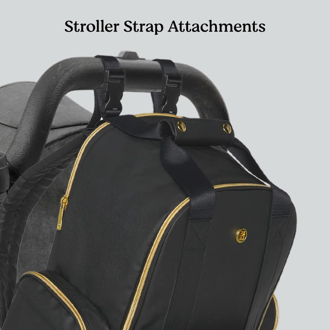 Huggies Signature Hug Pack Diaper Backpack, Dark Grey Heather, O/S