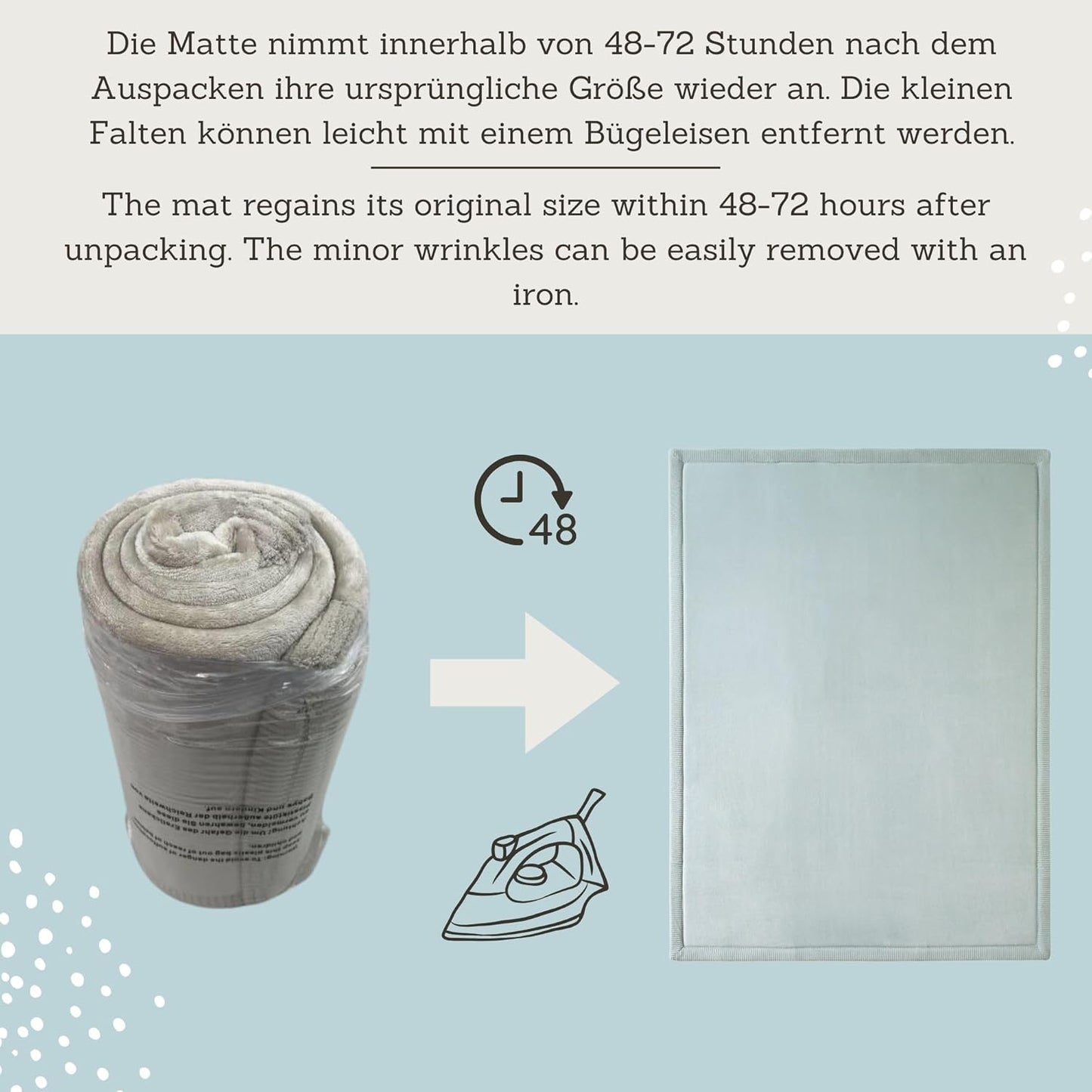 Stylish Coral Velvet Baby Play Mat for Floor 60" x 80" Green – Soft 1" Thick High-Density Memory Foam Nursery Rug,Kids Rug with Non-Slip Backing for Crawling & Playing, Playroom Rug, Kids Carpet