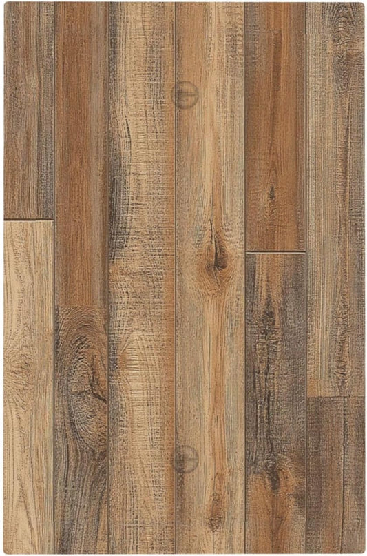 Light Switch Cover Plate Retro Rustic Brown Wood Grain 1 Gang No Device Blank Electrical Wall Plates Faceplate Decorative Switch Plate For Farmhouse Cabin Decor