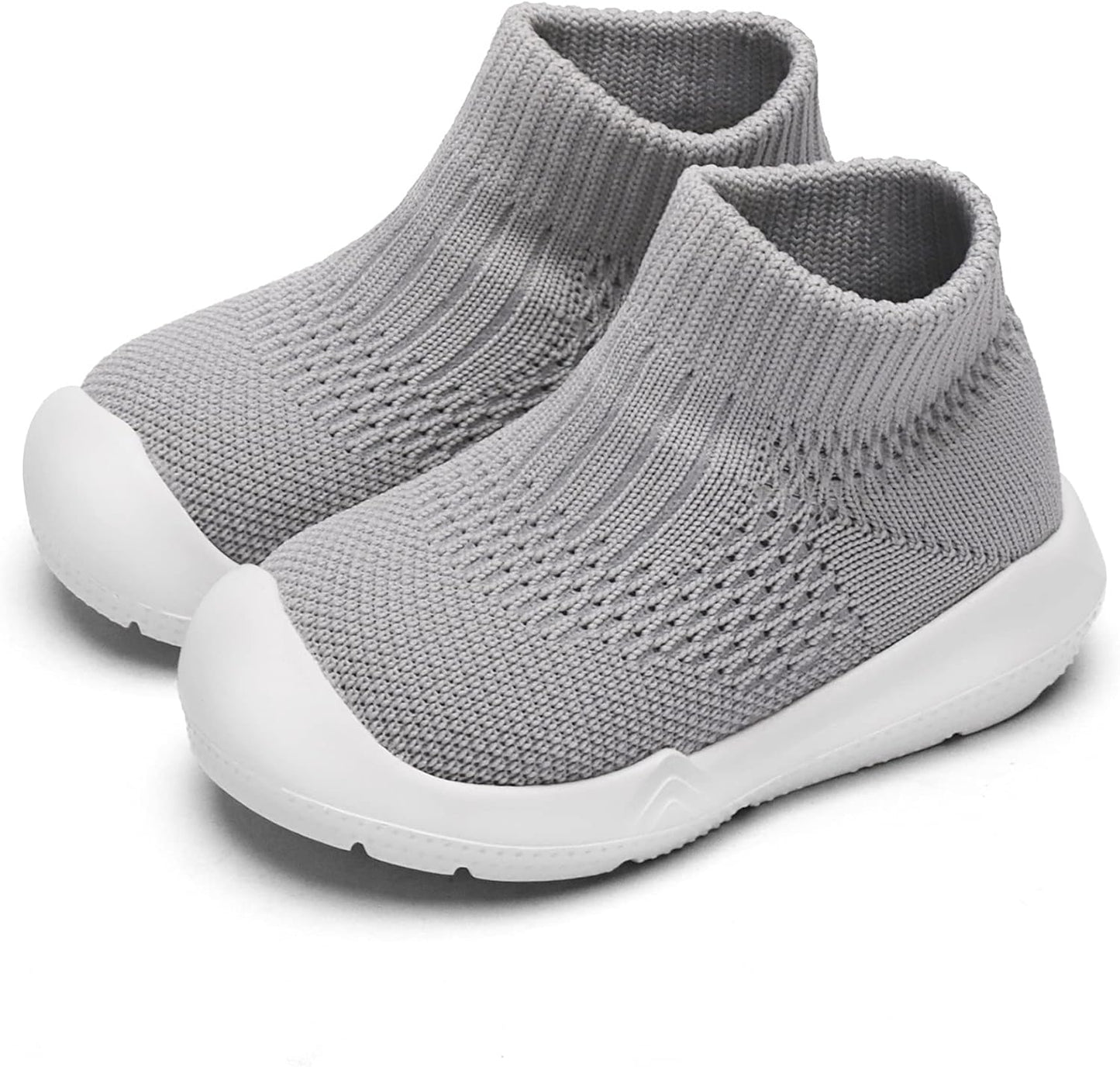 Engtoy Baby Shoes & Socks - Non-Slip Breathable Slippers with Soft Rubber Sole - Baby Boys & Girls Slip On Sneakers