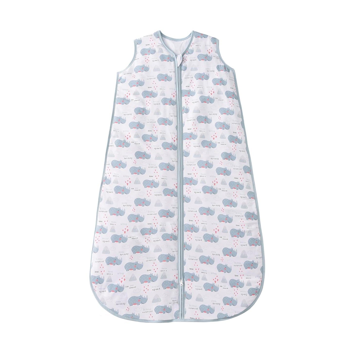 Baby Sleep Sack 2-4 T 95% Rayon from Bamboo 5% Spandex Boys & Girls Wearable Blanket 1.0 TOG Toddler Sleeping Sack 2- Way Zipper X-Large