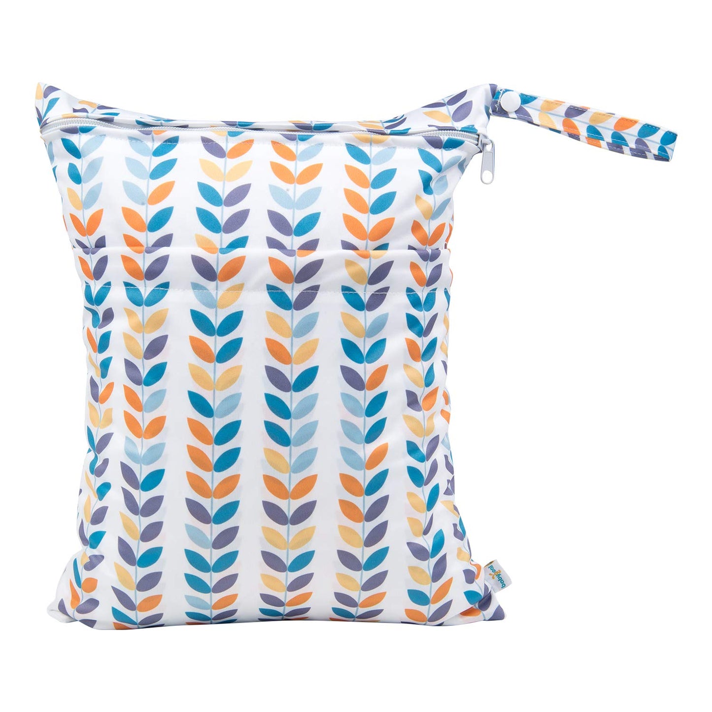 babygoal Wet Dry Bags for Baby Cloth Diapers, Washable Travel Bags, Beach, Pool, Gym Bag for Swimsuits & Wet Clothes with Two Zippered Pockets 3 Pack(S,M,L), 3SML03