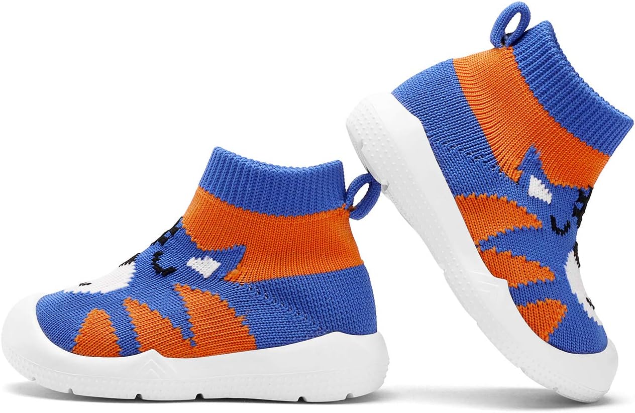 Engtoy Baby Shoes & Socks - Non-Slip Breathable Slippers with Soft Rubber Sole - Baby Boys & Girls Slip On Sneakers