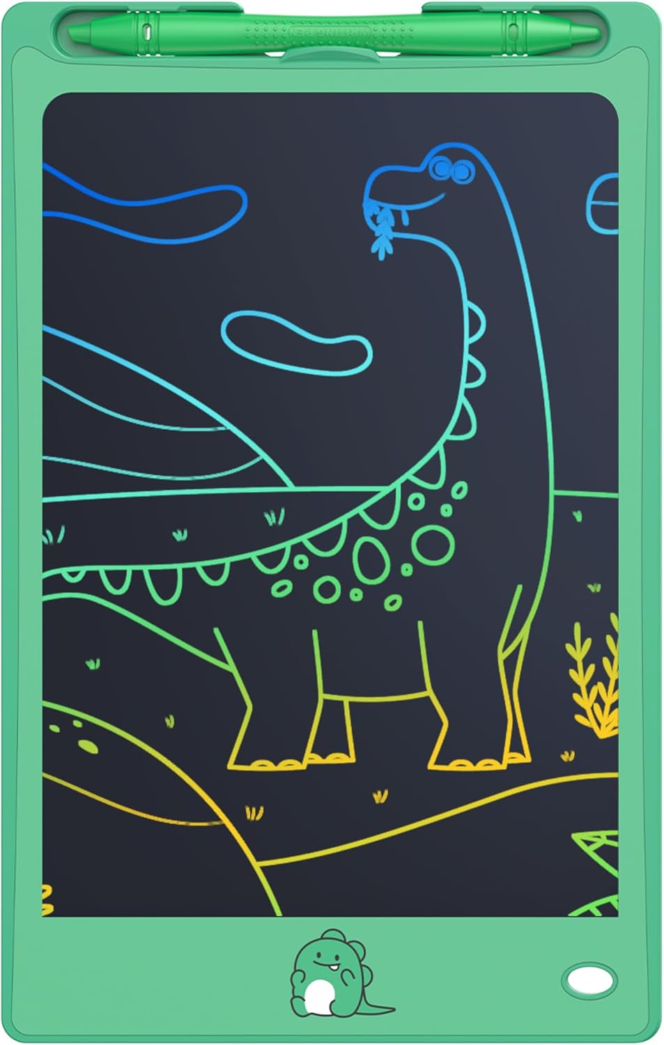 FLUESTON Toys LCD Writing Tablet Toddler,Toys for Boys Girls 3 4 5 6 7 8year,8.8 Inch 1pcs in 1 Pack Drawing Pad Toy Easter Basket Stuffers for Kids,Drawing Tablet Doodle Board Cute Dinosaur