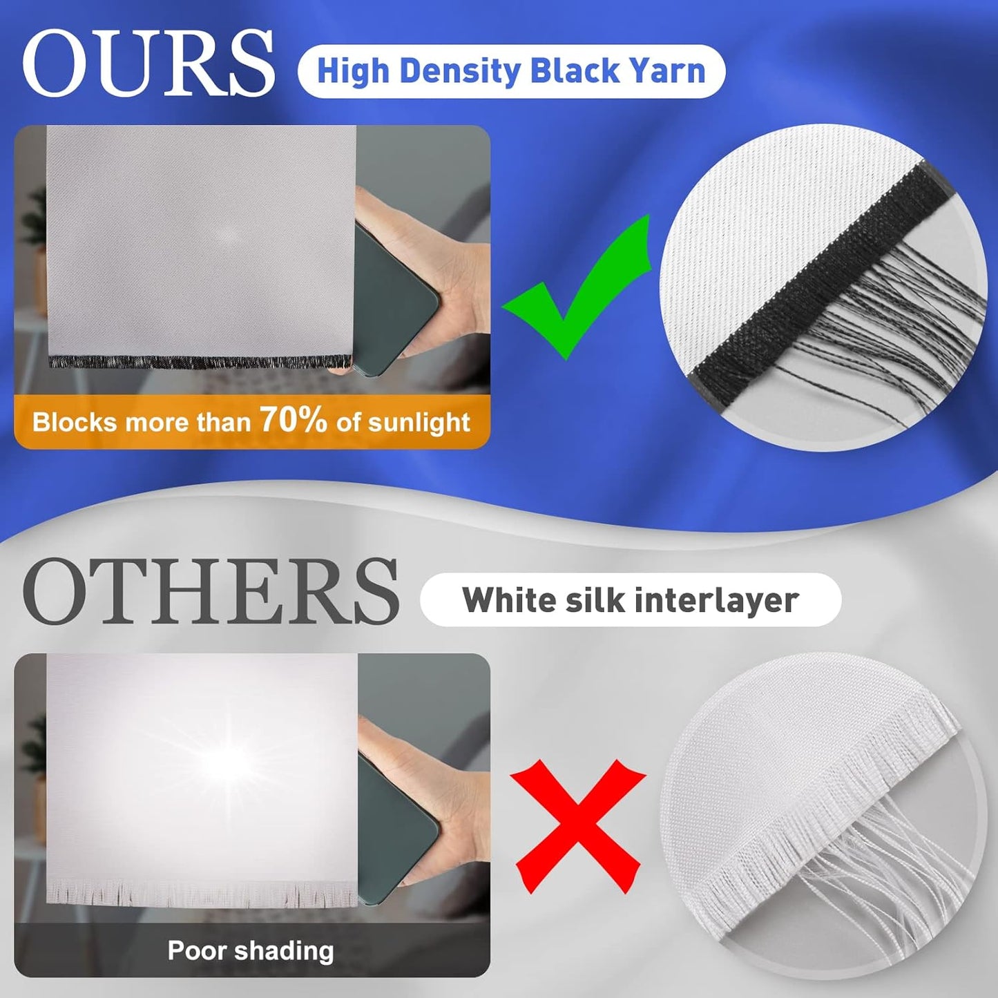 Aimego Galaxy Blackout Curtains Outer Space Universe Nebula Night Starry Window Drapes Decor for Kids Boys Teens Bedroom Living Room Grommet Room Darkening Curtains 2 Panel Set, 42"X63"