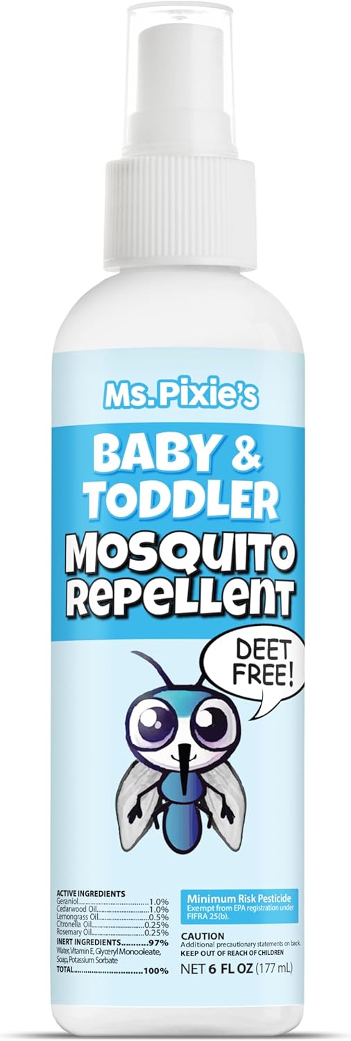 Ms. Pixie's Baby & Toddler Mosquito Repellent 6oz