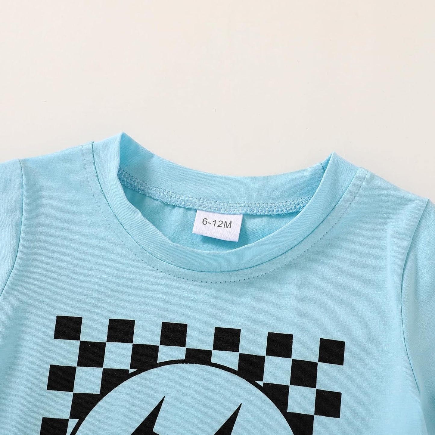 Happy Town Toddler Clothes Baby Boy Girl Smiley Face Shirt Short Sleeve T-Shirt Tee Summer Tops Outfits