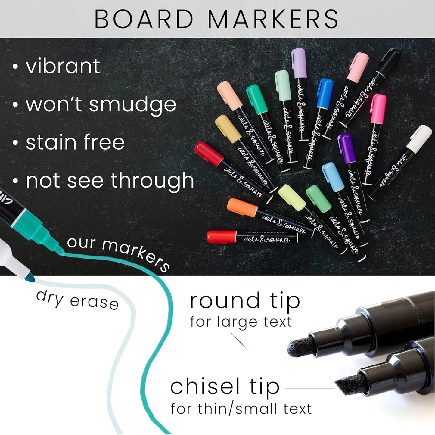 Personalized Clear Acrylic Calendar for Wall, Calendar Whiteboard for Wall, Dry Erase Wall Calendar, Wall Calendar Organizer System for Home (Block, Black, 23"W x18.5"H)