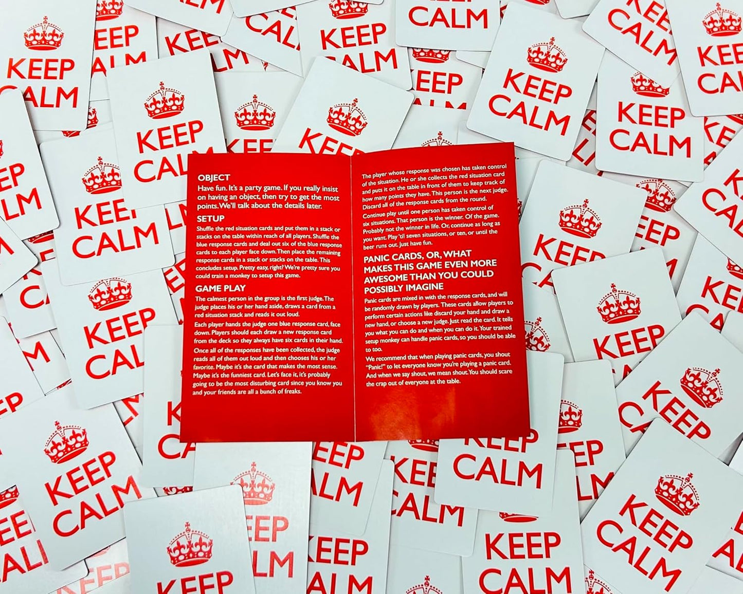 Keep Calm - Hilarious Party Game for Friends and Family - Ideal for Game Night - Ages 17+, 3-8 Players