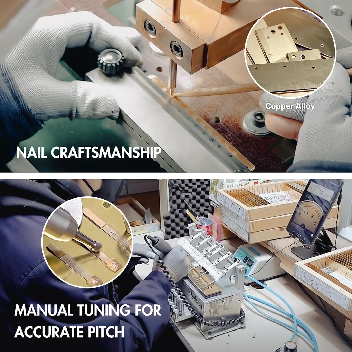 CONJURER Blues Harmonica for Beginners, 10 Hole Bb Key Diatonic Blues Harp with Stainless Steel Cover & Phosphor Bronze Reeds, Professional Grade for Adults, Gifts (Silver Bb）