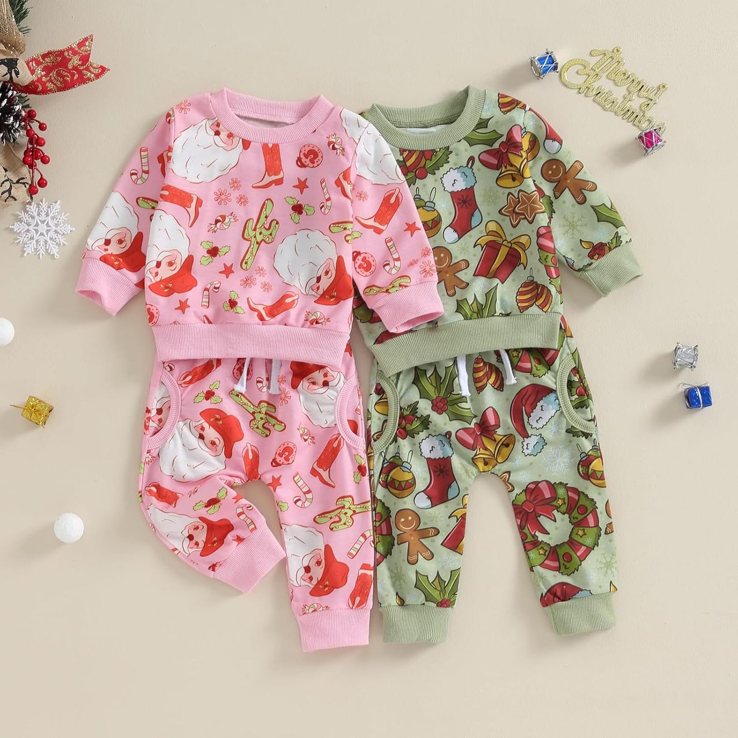 0-4T Toddler Boy Girl Halloween Outfit Fall Clothes Ghost Long Sleeve Sweatshirt Top Pants Baby Halloween Clothes