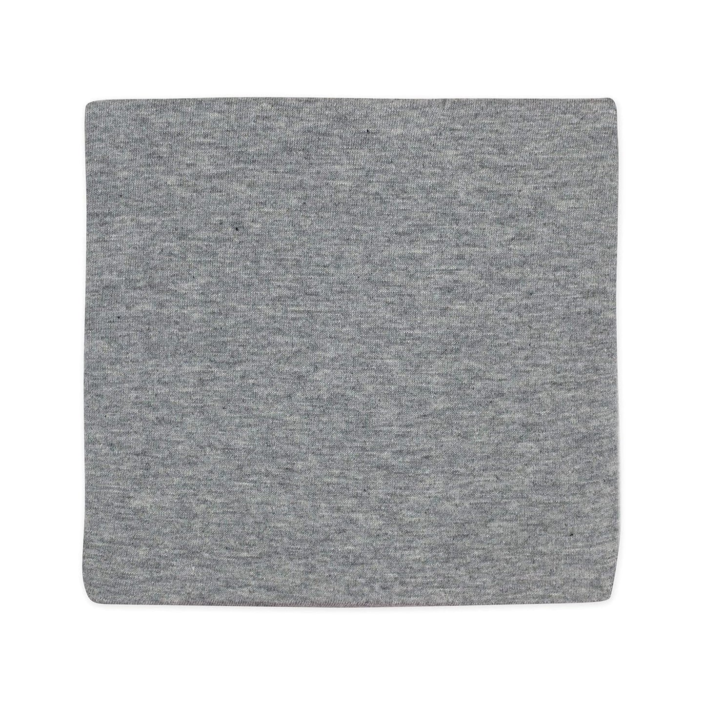 HonestBaby unisex baby Organic Cotton Changing Pad Cover and Toddler Sleepers, Gray Heather, One Size US