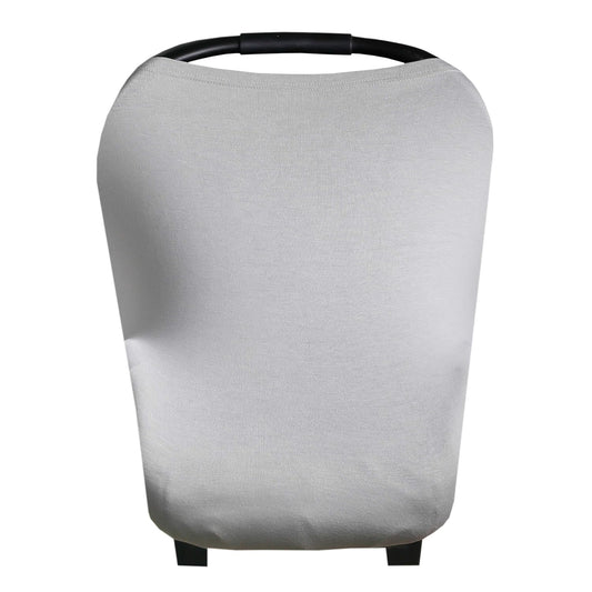 Copper Pearl Multi-Use Cover: Car Seat Covers, Nursing Cover, and Stroller Cover for Sun - Stretchy Fabric, All-Season Use, Stylish Designs, Easy Access for Moms - Stone